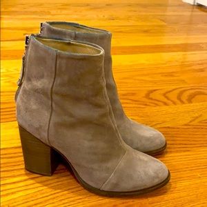 WOMENS size 37 1/2 Rag & Bone Newbury suede bootie